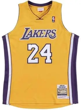 库客mitchell&ness湖人队24号球衣