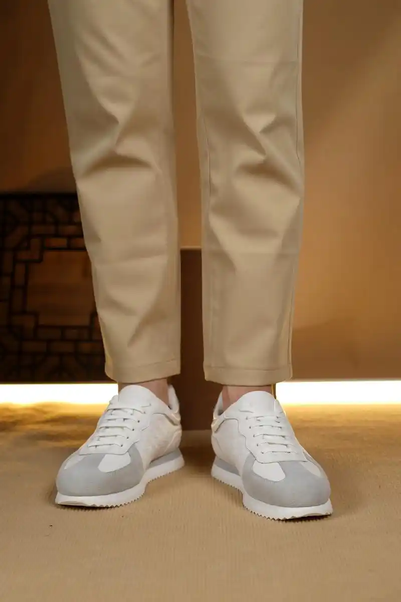 法国轻奢男士休闲阿甘鞋,展现 - 抖音