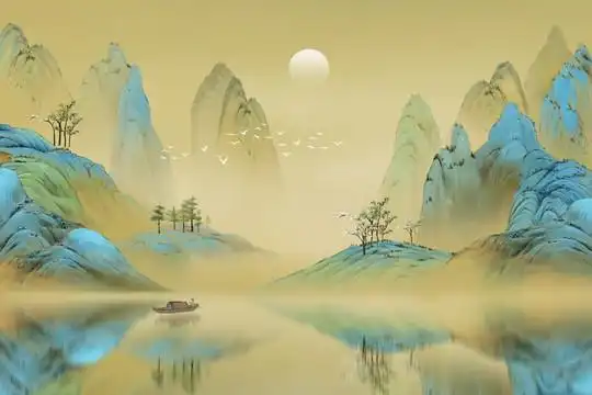 千里江山图图片