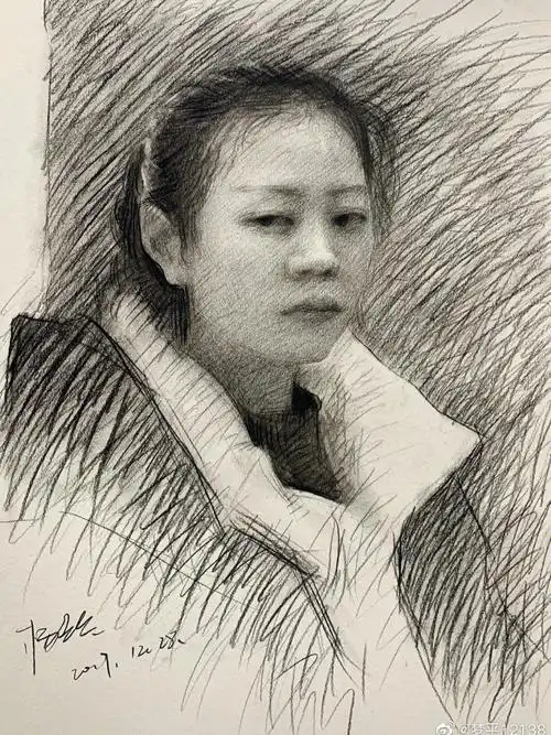 一些素描肖像合集