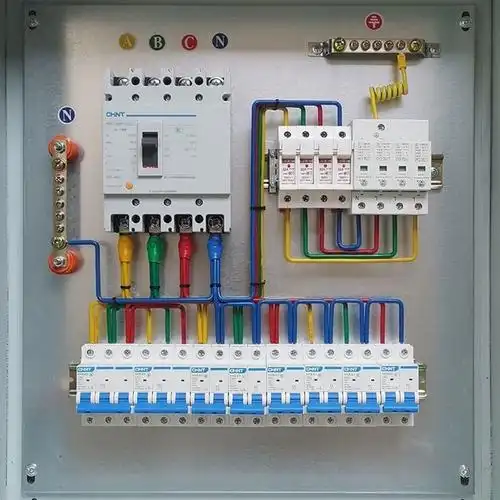 工地临时配电箱挂墙取电箱带漏电保三相电明装三级箱400*500