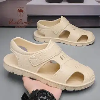 西域骆驼vancamel凉鞋男夏季2024新款外穿防滑包头凉拖男士运动开车