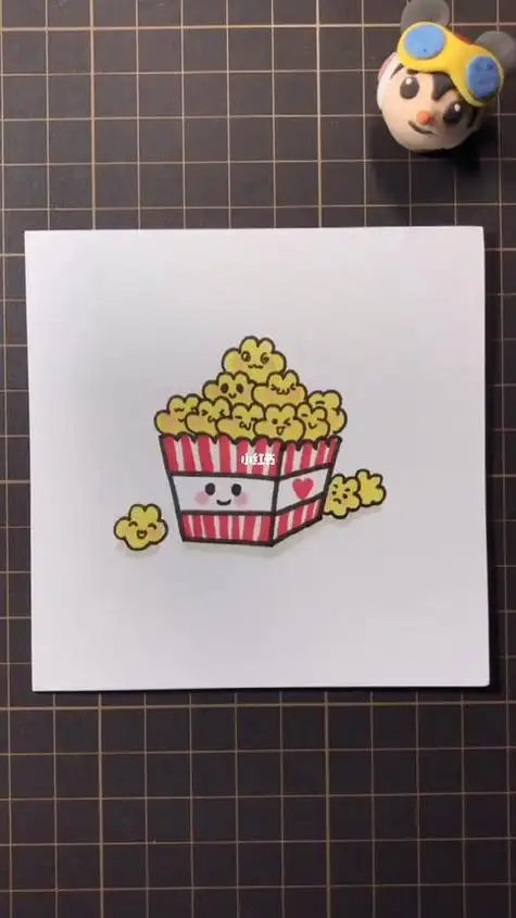 简笔画爆米花图片简笔画爆米花图片简笔画tnt如何画爆米花简笔画爆米