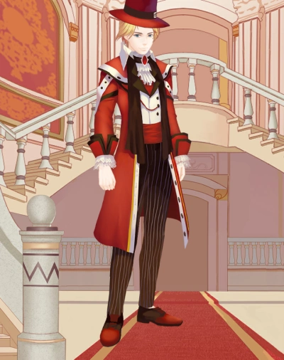 西方贵族礼服男