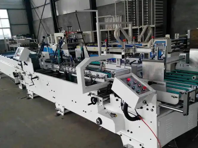 供应 瓦楞纸箱机 全自动瓦楞糊盒机 纸箱机械设备图片