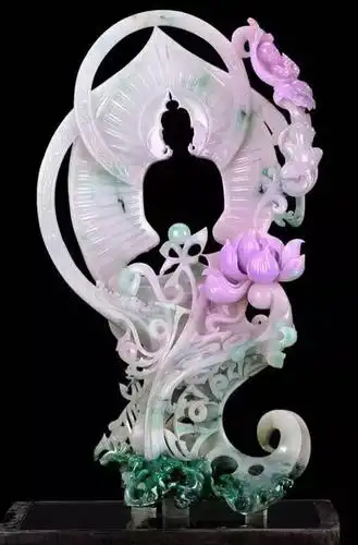 世界上罕见极品紫罗兰翡翠最小的也要上百万 美爆了!