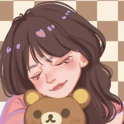 ins风格动漫女头/手绘_卡通动漫头像_我要个性网