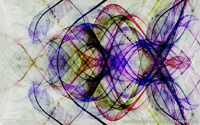 抽象艺术线条图片