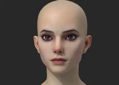 角色人头练习_深海里流泪的鱼作品_角色/人物/生物_cg模型网