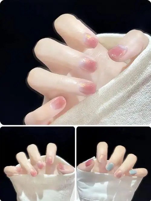 适合夏天的小短甲 美甲推荐