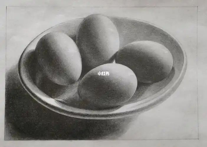 淘宝学个兴趣素描第四节之鸡蛋