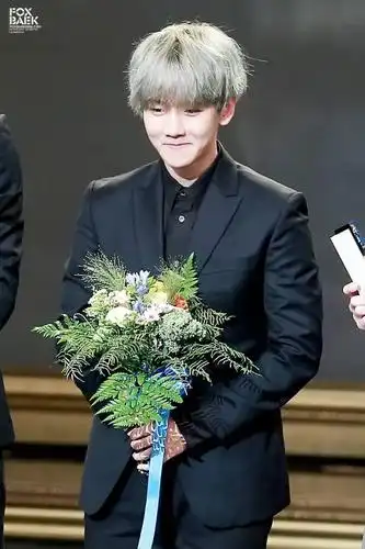 边伯贤##150903 韩国放送大赏颁奖典礼 高清1p 我们捧着花的伯贤帐乔