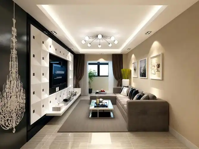 现代风格三室一厅装修设计效果图