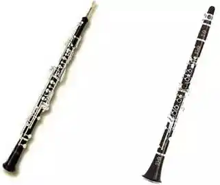 双簧管;单簧管因为单簧管和双簧管的中文名称有点相似,从远处看外形也