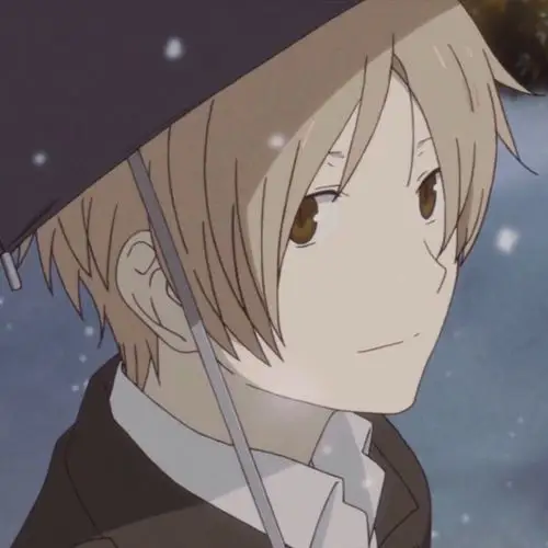 日本动漫夏目贵志头像图片