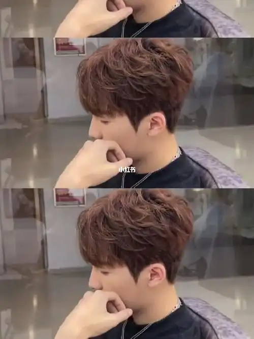 男士蓬松微分女朋友都说好看