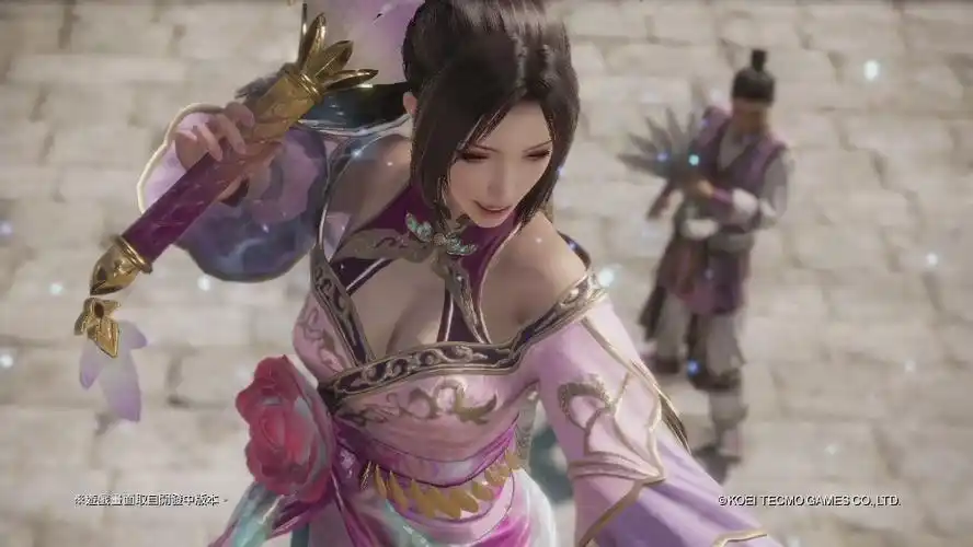 真三国无双8# 人物动作视频之貂蝉! . 来自光荣特库摩游戏 - 微博