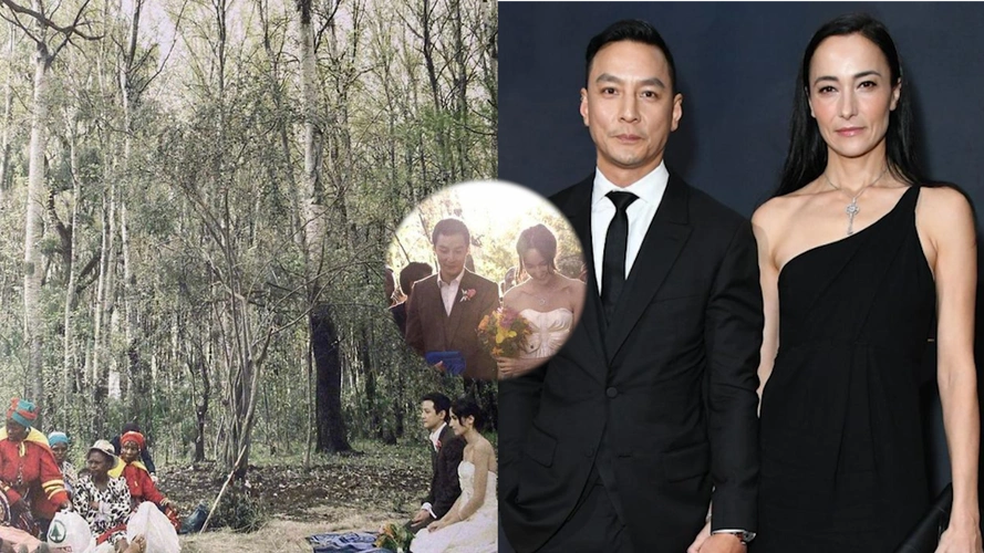 吴彦祖晒照庆祝结婚11周年,深情告白妻子,网友:被婚姻消灭颜值