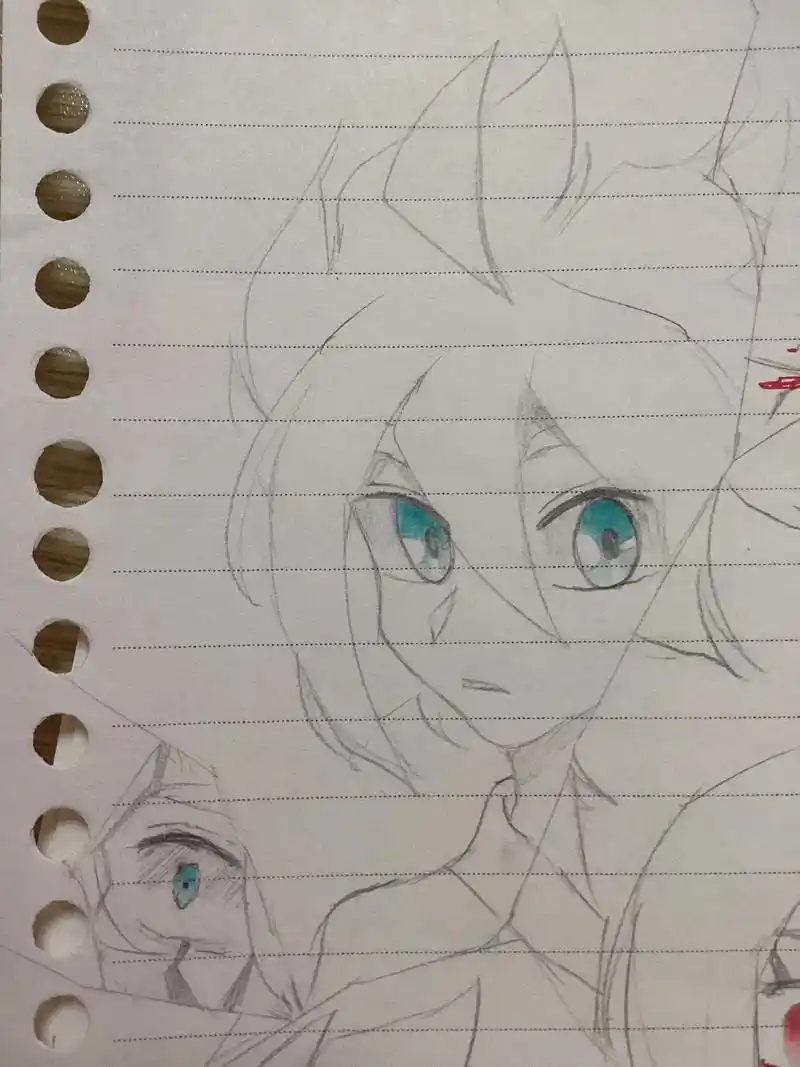 凹凸世界 #安迷修#手绘#摸鱼#手绘 被诅咒的骑士(瞎画的 - 抖音