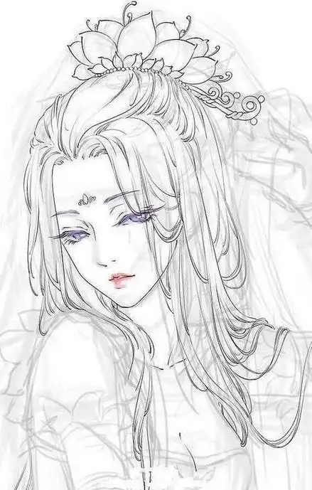 怎么画古风仙女素描 ——古风仙女素描画法如下:材料准备:画纸,水彩笔