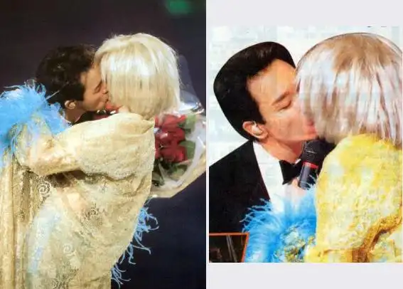 [组图] 梅艳芳与张国荣十个亲吻瞬间