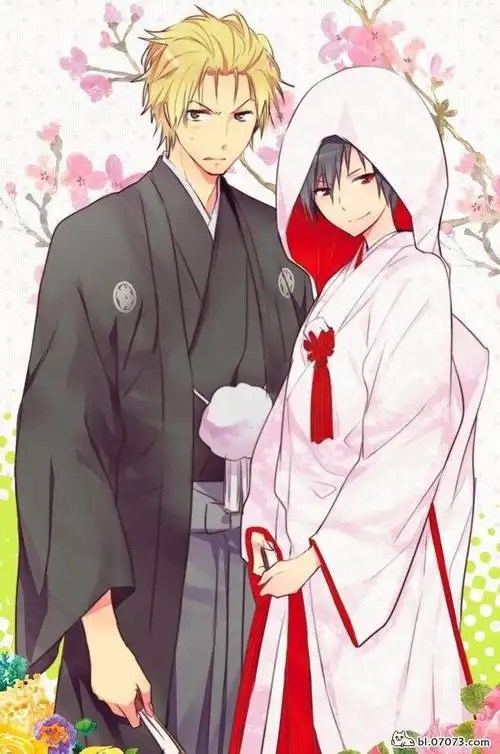 动漫男男结婚秀恩爱,白无垢婚纱照惊爆眼球,这才是真爱