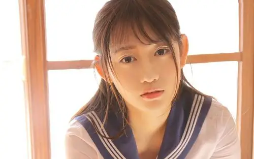 清纯水手服美女桌面高清壁纸