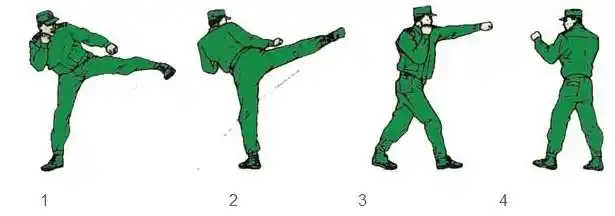 武警摔擒,擒敌拳1-16动连贯动作 分解动作(图文并貌) - 残月 - 残月