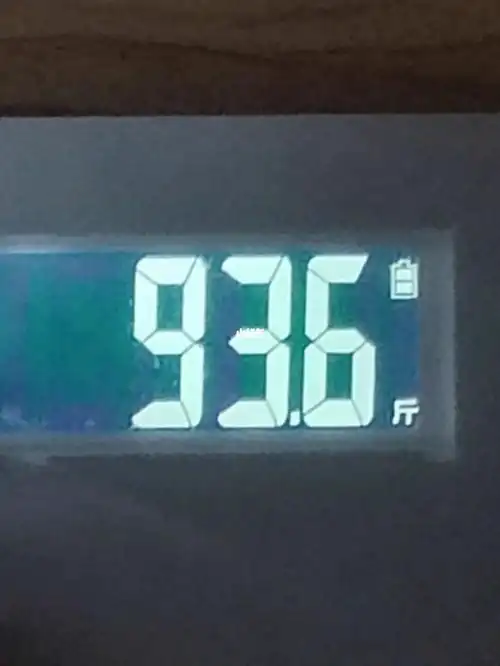 这应该是我六年以来体重最轻的时候了吧不过后面体重应该会回去,因为