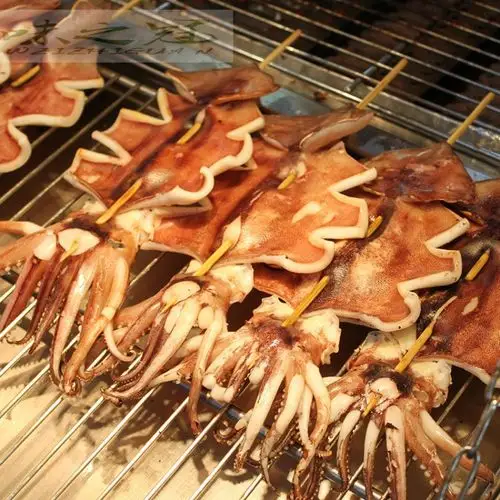 【轰炸大鱿鱼】海尚桌200g鱿鱼板串鱿鱼串 鱿鱼轰炸大鱿鱼串 10串2kg