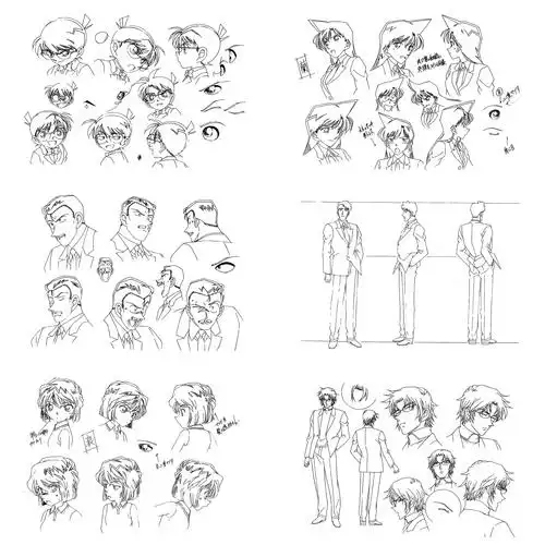 《名侦探柯南》角色设计须藤昌朋访谈(剧场版5周年/20周年)