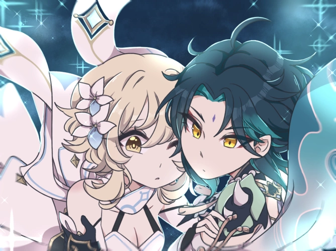 原神:魈[cp向警告!](第四期)[pixiv图片搬运]