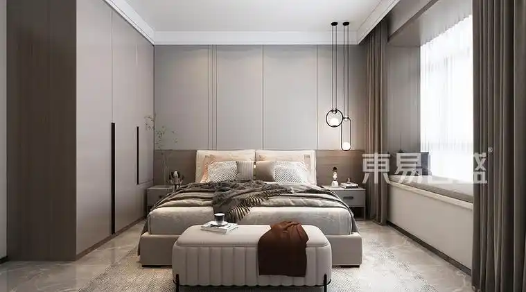 >首页>装修案例>紫雲府135平米极简风格装修设计效果图>更多卧室装修