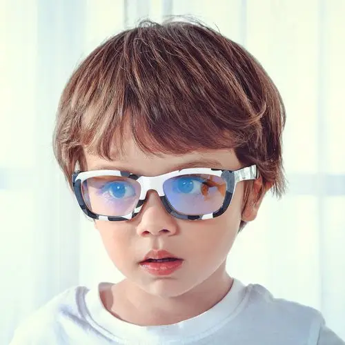 ftera儿童蓝光护眼男女童超轻防辐射进口小孩手机太阳镜