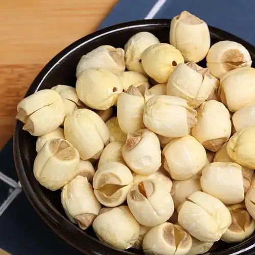 江西特产级白莲石城莲子干货手工通芯去芯无硫农粉糯新莲子干货 500克