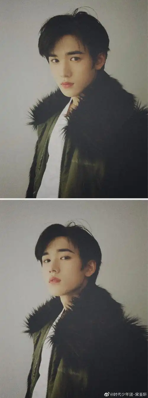 宋亚轩露额头了##宋亚轩复古风随拍