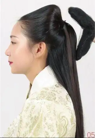 古风发型温婉盘发造型