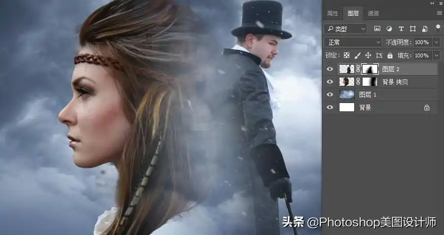 如何用ps制作海报(ps合成海报制作教程及素材)-诚智百科网