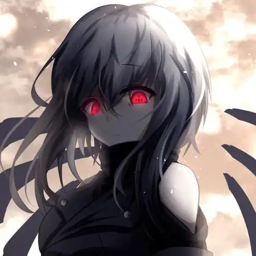 暗黑系女生动漫头像害怕吗