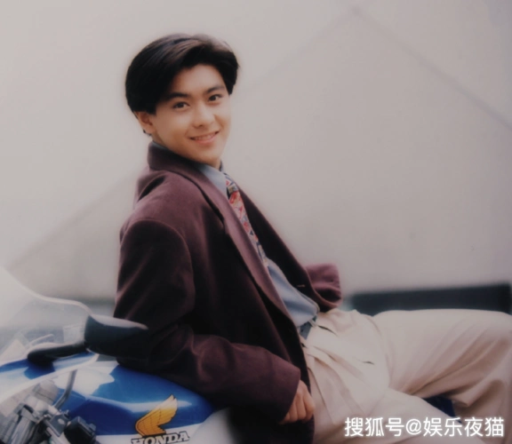 年轻时候的林志颖也算是属于无论怎么穿都很多存在感的男星代表.