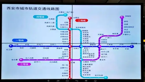 地铁线路图
