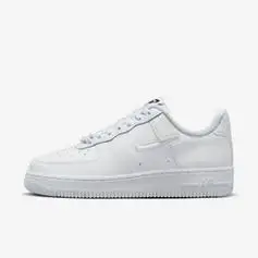 运动鞋_nike 耐克 air force 1 low 舒适 防滑耐磨 低帮 板鞋女款白色