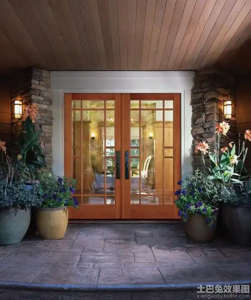 家庭阳台门图片_土巴兔装修效果图