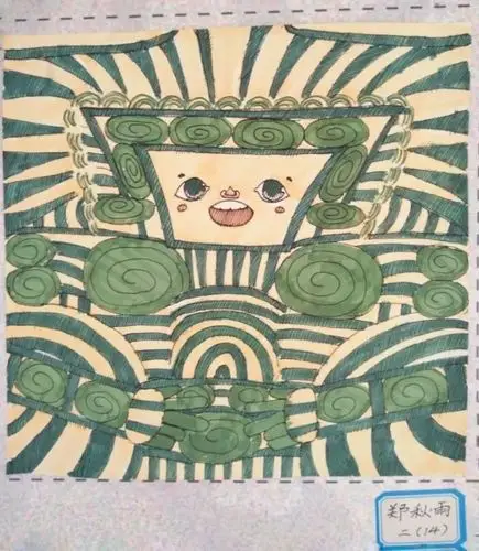 要火了余二高学生设计的良渚文化丝巾记余二高良渚文化特色育人活动