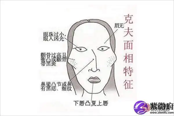 克夫相女人标准图片眉毛:间歇眉,眉毛长得很不均匀