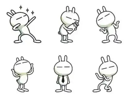 2008年前后,兔斯基引爆首轮表情包热潮手绘的盛行,也是二次元影响大众