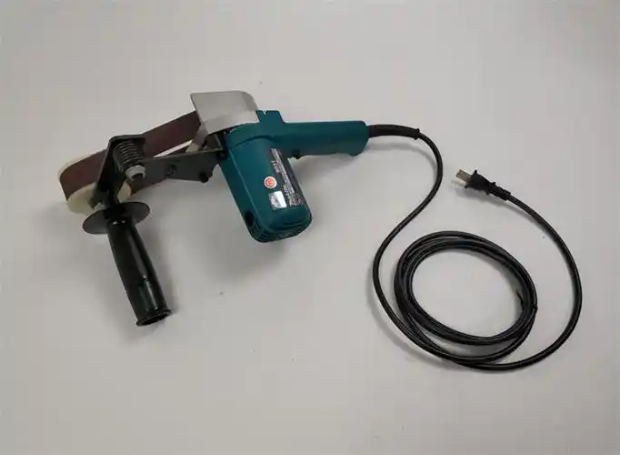 日本电缆打磨机9031电缆主绝缘层处理工具电动式环形砂带打磨机