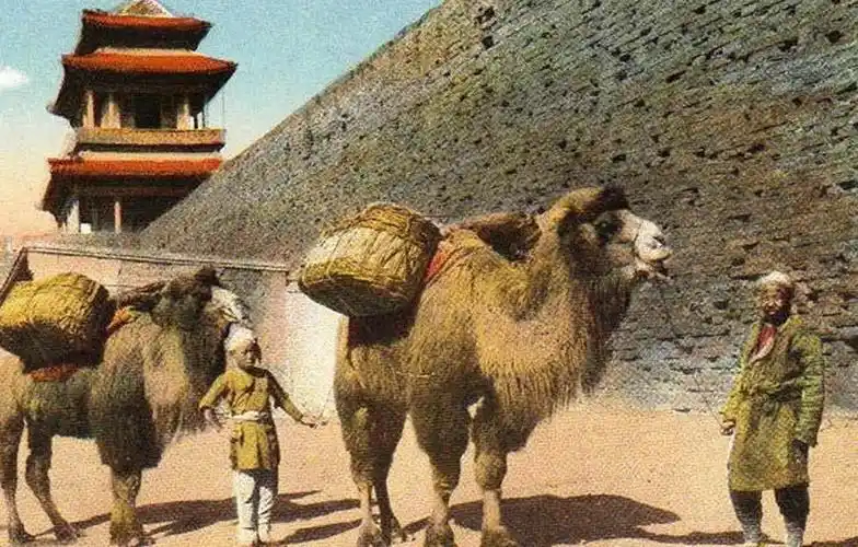 100年前的老北京城,民国初年罕见的彩色老照片