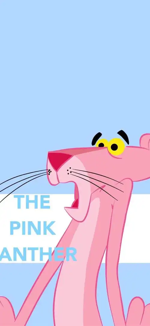 粉红顽皮豹壁纸-堆糖,美好生活研究所