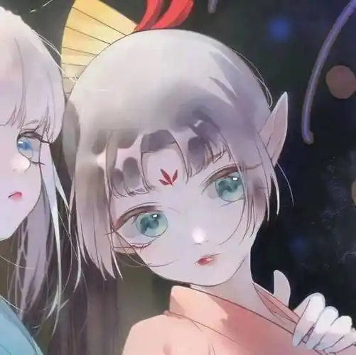 两人古风闺蜜头像 何来人间一惊鸿 只是世间一俗人